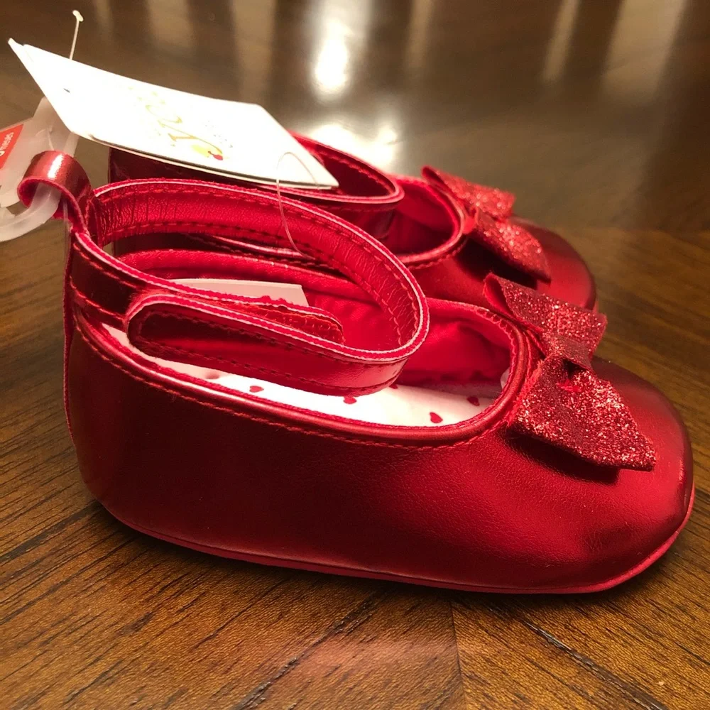 Just One You 3-6 Months Valentines Shoes, New